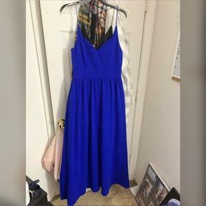 Royal Blue Brides Maid Dress